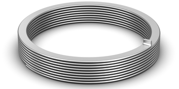 Spirolox 8 Turn Retaining Ring Bent Ends