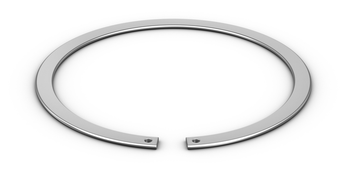 Spirolox 1 Turn Retaining Ring Holes Flat