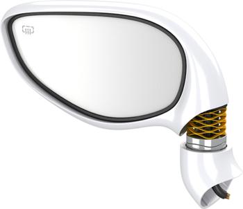 Crest to Crest wave spring in car side mirror application