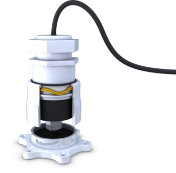 Nested wave spring in low voltage connector application