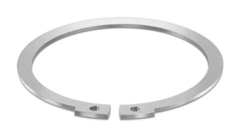 Tapered section ring circlip