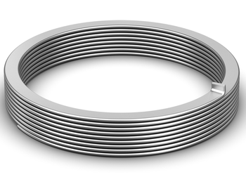 Spirolox 8 Turn Retaining Ring Bent Ends