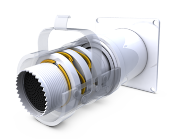 spirolox and single turn wave spring in aerospace electrical connector application