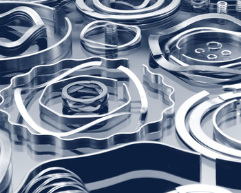 Assortment of Smalley retaining rings and wave springs